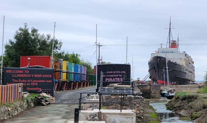 Troubled Waters for Beached Ship - The Duke of Lancaster